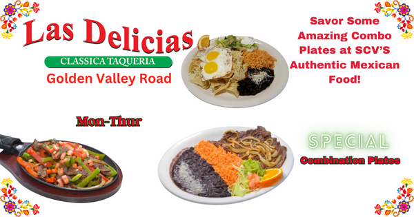 Exquisite Mexican Combination Plates SCV