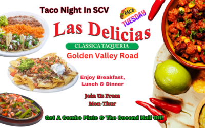 Taco Night or Combo Night – Las Delicias Golden Valley Rd