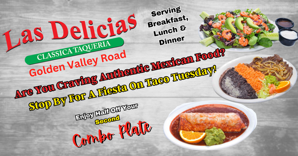 Mexican Food Delivery Near Me – Las Delicias Golden Valley