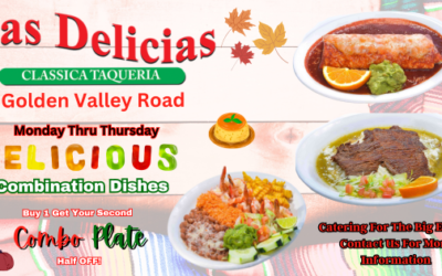 Delicious Mexican Combo Plates – Las Delicias SCV